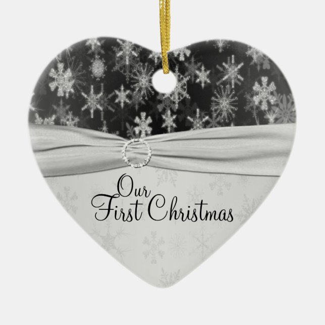 Our First Christmas Keepsake Ornament (Front)