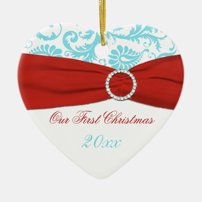 Our First Christmas Keepsake Ornament (Front)