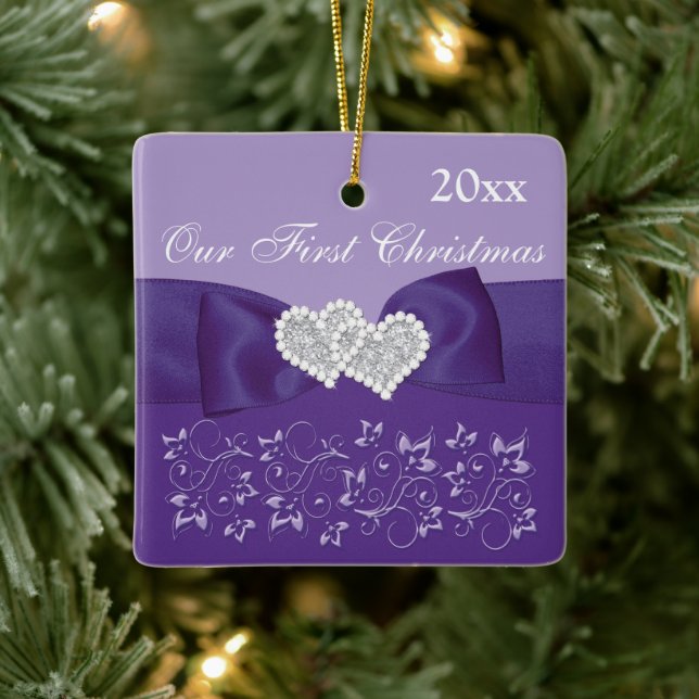 Our First Christmas Keepsake Ornament (Tree)