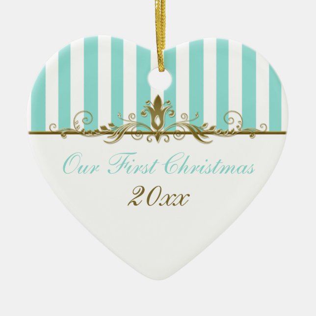 Our First Christmas Keepsake Ornament (Front)