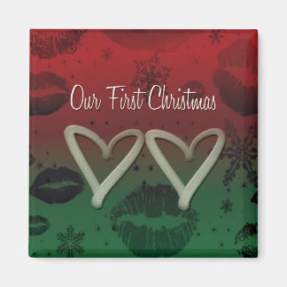 Our First Christmas Magnet