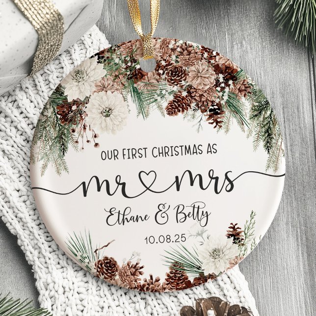 Our First Christmas Married Ornament (Our First Christmas Married Ornament)