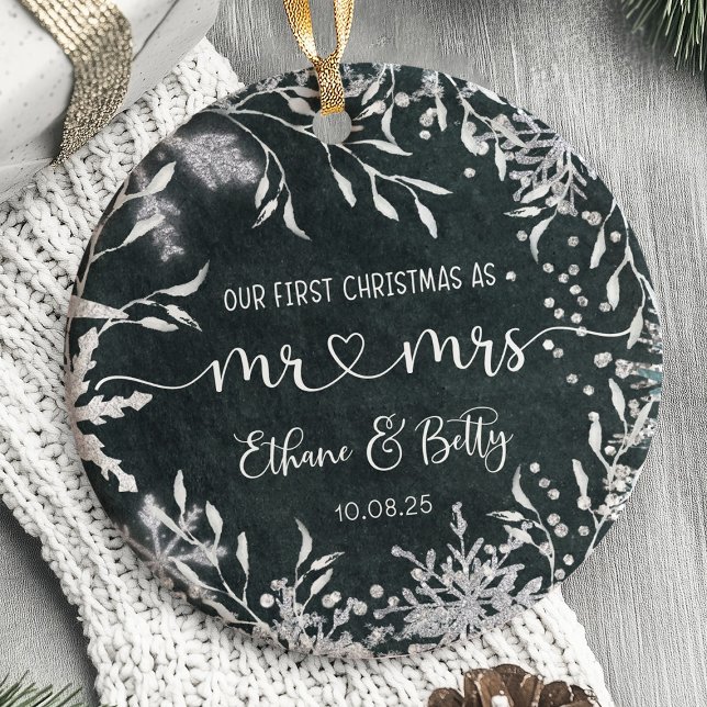 Our First Christmas Married Ornament (Our First Christmas Married Ornament)