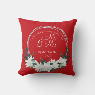 Our First Christmas Newlywed Christmas Cushion