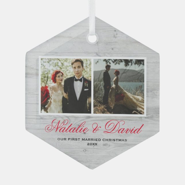 Our First Christmas Ornament (Front)