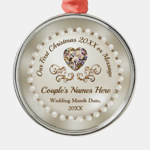 Our First Christmas Ornament Personalised