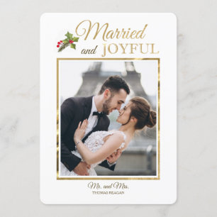 Our First Christmas Photo Holiday Card