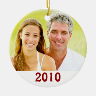Our First Christmas Photo Ornaments