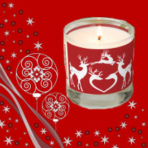 Our First Christmas Reindeers Nordic Decor Couple