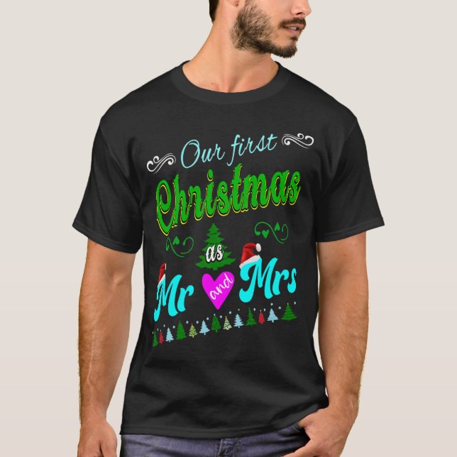 Our First Christmas T-Shirt (Front)