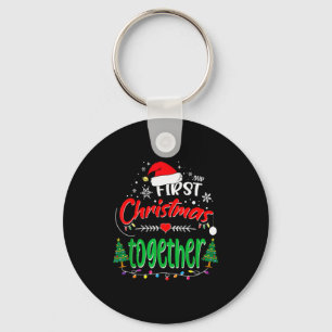 Our First Christmas Together 2021 1st Christmas  Key Ring