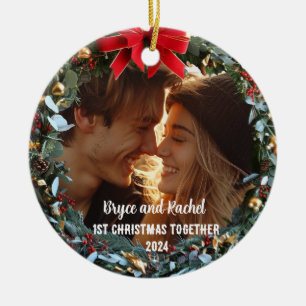 Our First Christmas Together Personalised Ornament