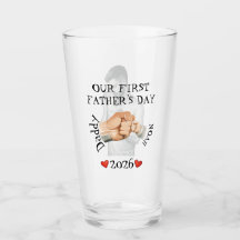 Our First Fathers Day Custom Photo Fist Bump