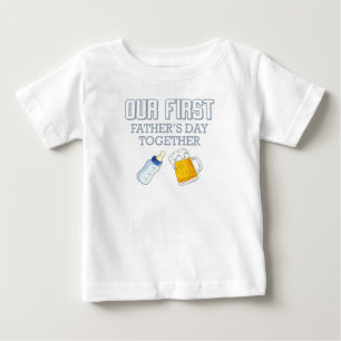 Our First Father's Day Together 👨‍👶❤️ Baby T-Shirt