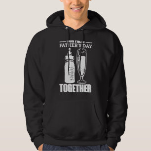 Our First Father's Day Together Dad And Son Daught Hoodie