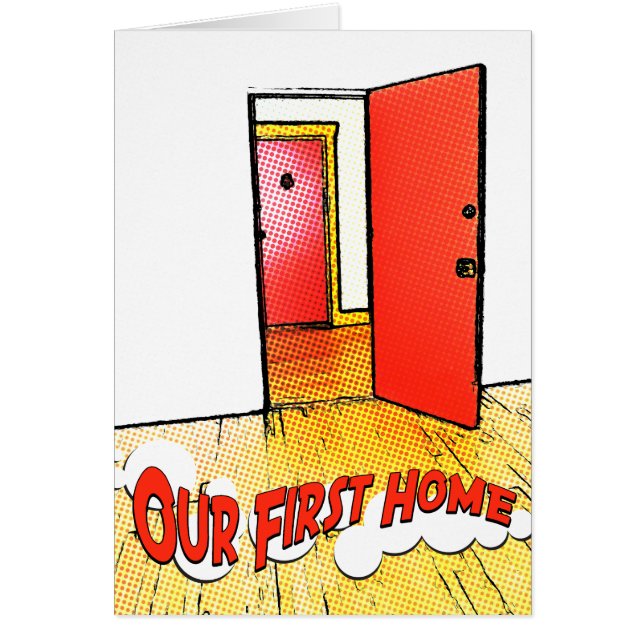 our first home comic door (Front)