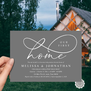 Our First Home, Cosy Housewarming Party Invitation