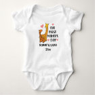 Our First Mother's Day Giraffe 2024 Baby Bodysuit