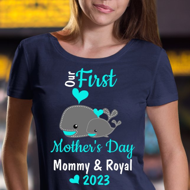 Our First Mother's Day Personalised Shirts  (Creator Uploaded)