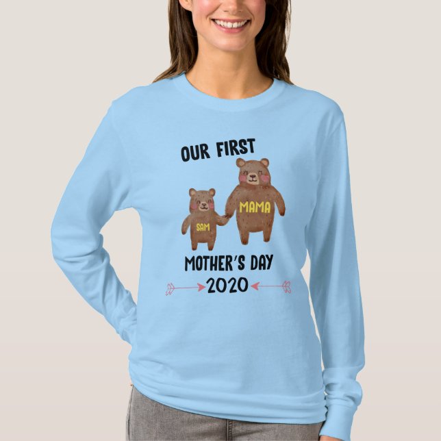 Our First Mother's Day T-Shirt (Front)