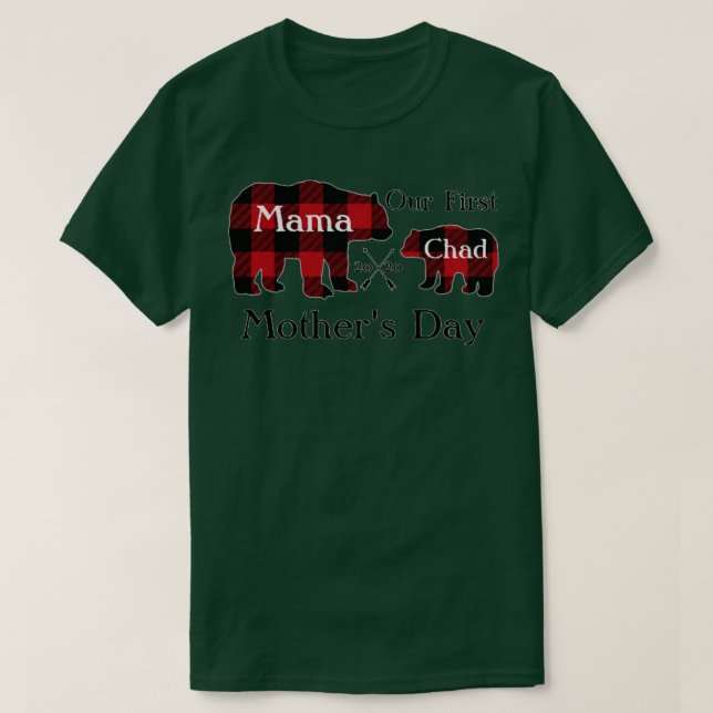 Our First Mothers Day  T-Shirt (Design Front)