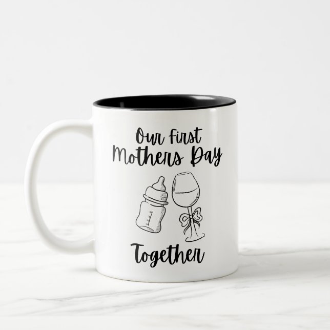 Our First Mother's Day Together Mug (Left)