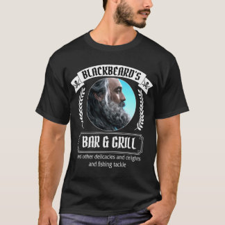 Our Flag Means Death Blackbeard Bar And Grill   T-Shirt