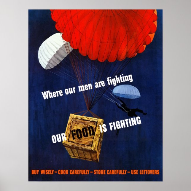 Our Food Is Fighting Poster (Front)