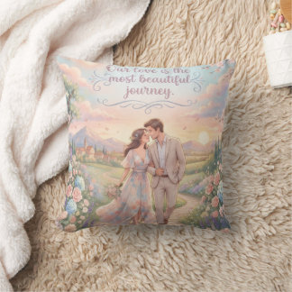 Our Future Beautiful Journey Throw Pillow | Romant