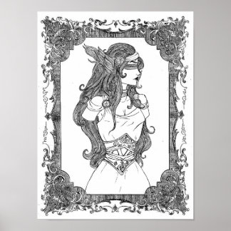 our goddess athena print