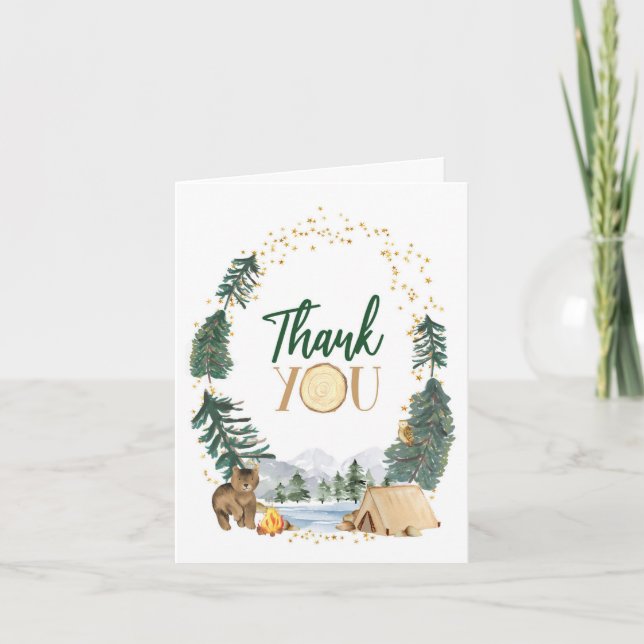 Our Greatest Adventure Thank You Card (Front)