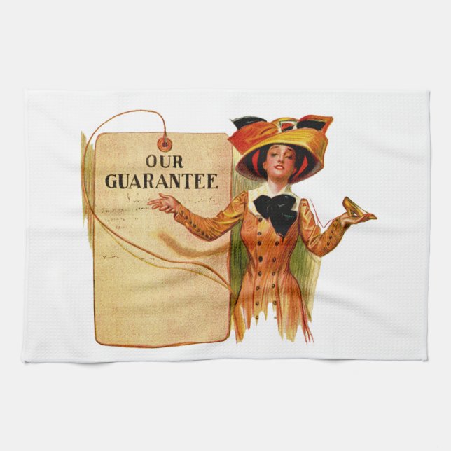 Our Guarantee Tea Towel (Horizontal)