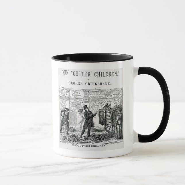Our Gutter Children, 1869 Mug (Right)