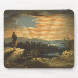 Our Heaven Born Banner Mouse Pad