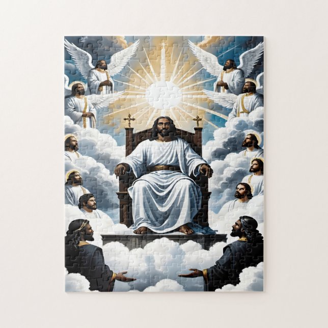 Our Heavenly Father Christian Art Puzzle (Vertical)