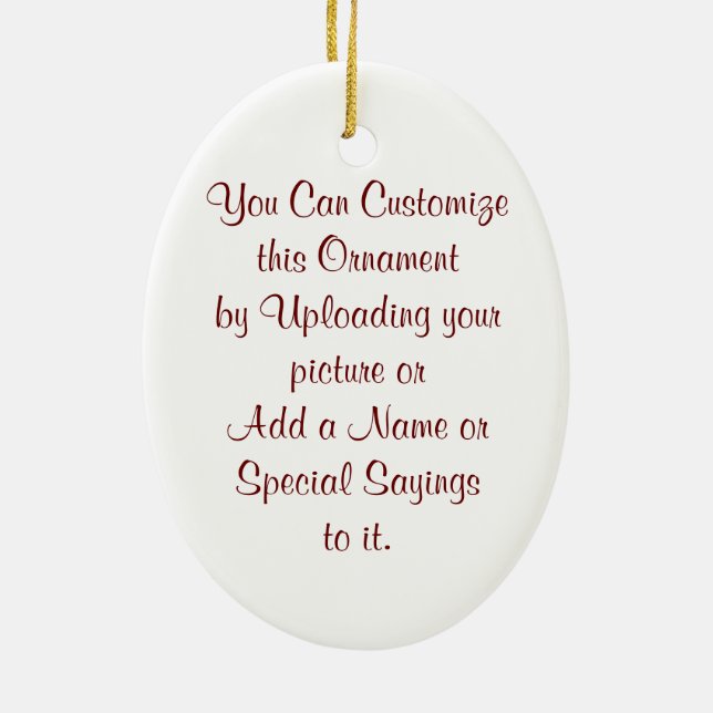 Our Holiday_ Ceramic Ornament (Back)