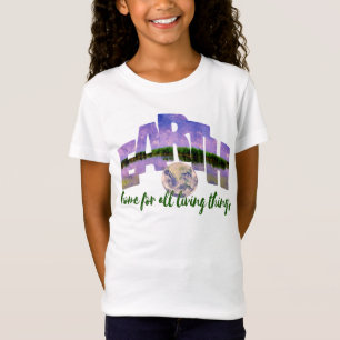 Our Home Earth Blue Summer Sky and Water T-Shirt