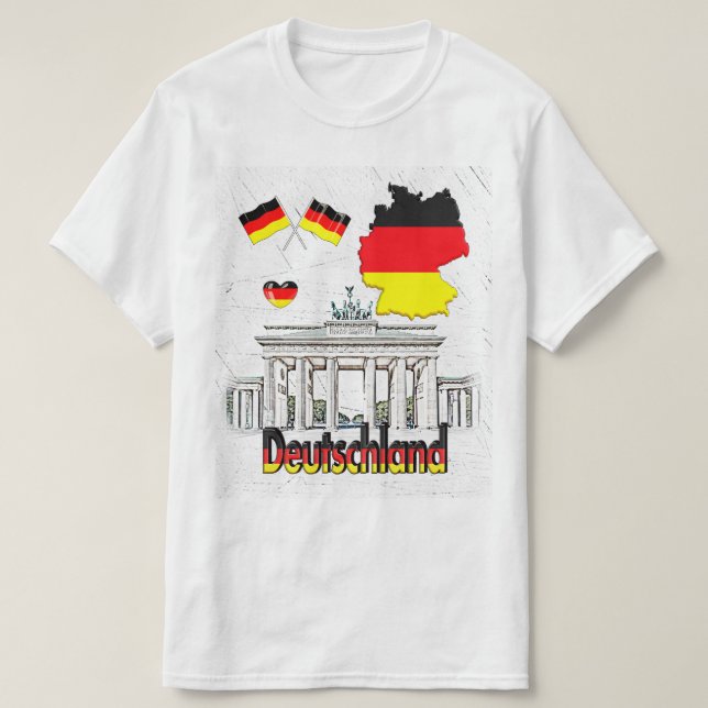 OUR HOME - GERMANY design collection T-Shirt (Design Front)