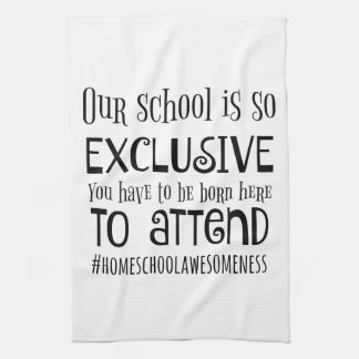 Our Home school kitchen towel