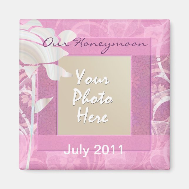 Our Honeymoon Magnet (Front)