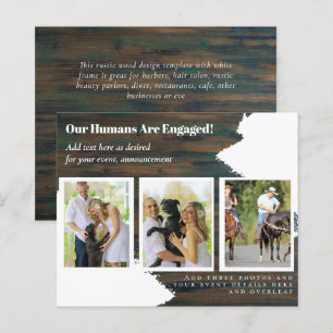 OUR Humans are ENGAGED - PET PHOTO Engagerment