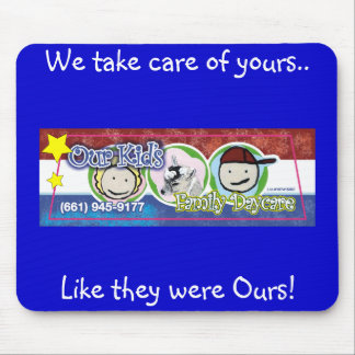 Our kid's Family Daycare Mouse Pad