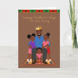Our King Father's Day Card