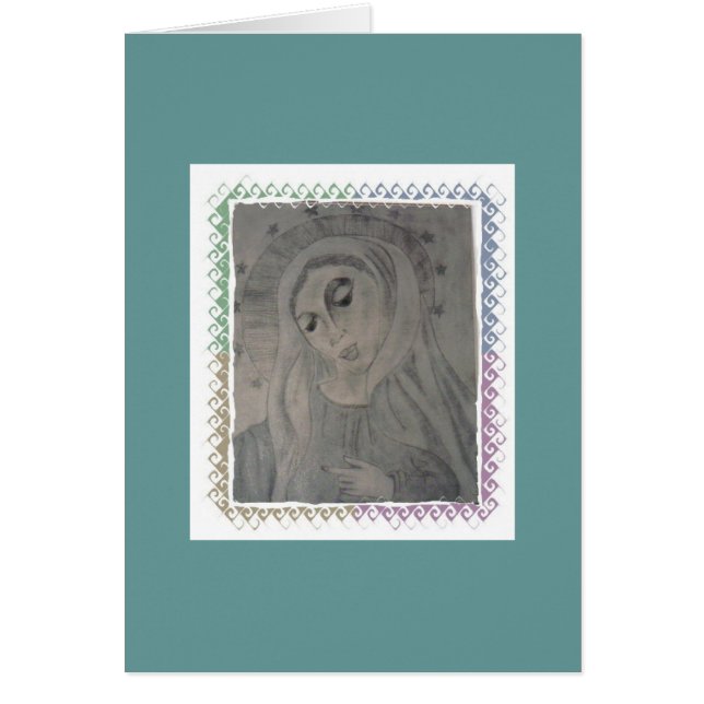 Our Lady Card (Front)