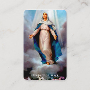 Our Lady Deluxe Prayer Cards