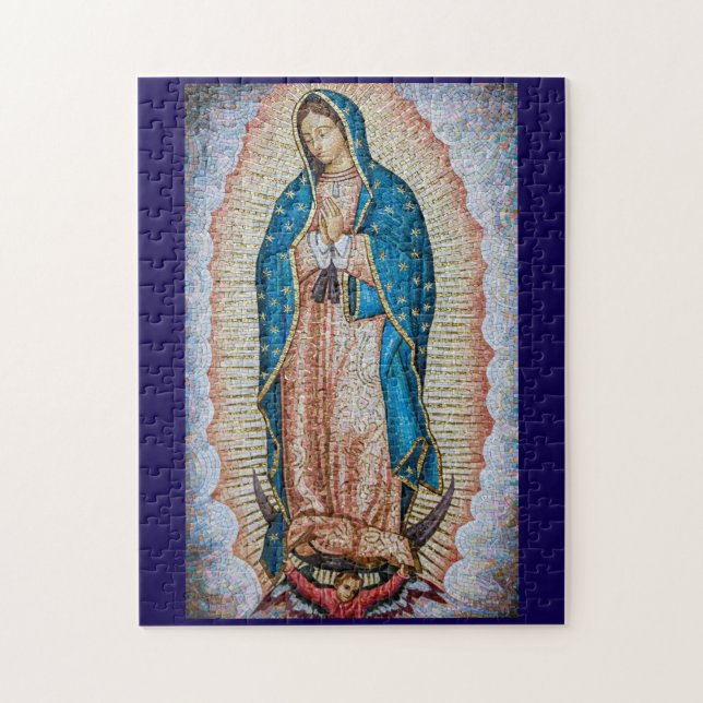 Our Lady Guadalupe Catholic Puzzle (Vertical)