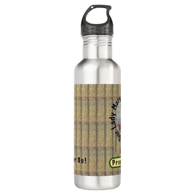 Our Lady Mary, Help of Christians 710 Ml Water Bottle (Front)