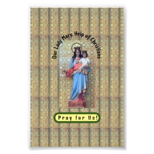 Our Lady Mary, Help of Christians Photo Print