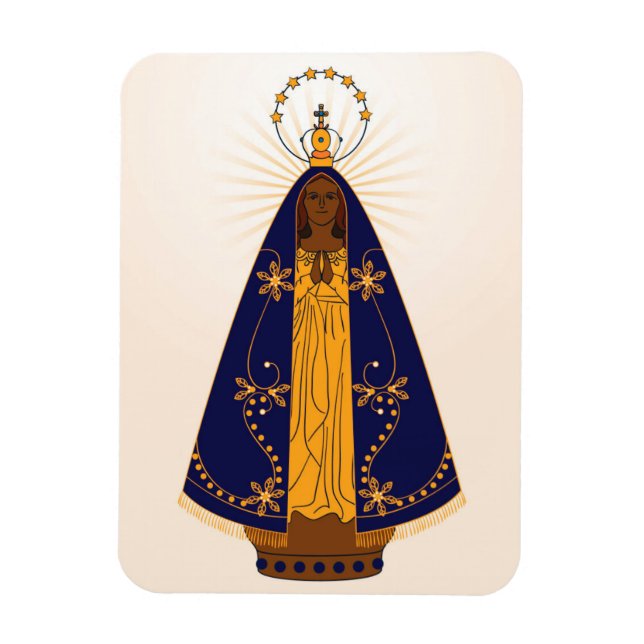 Our Lady of Aparecida Magnet (Vertical)