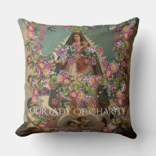 OUR LADY OF CHARITY CUSHION